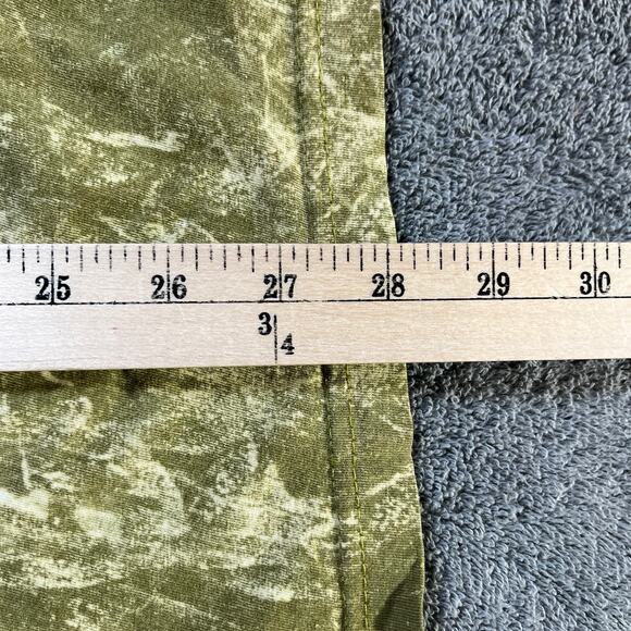 Vintage No Time Shirt Men Large Green Tie Dye‎ Short Sleeve Mushroom Psychedelic - Picture 8 of 9